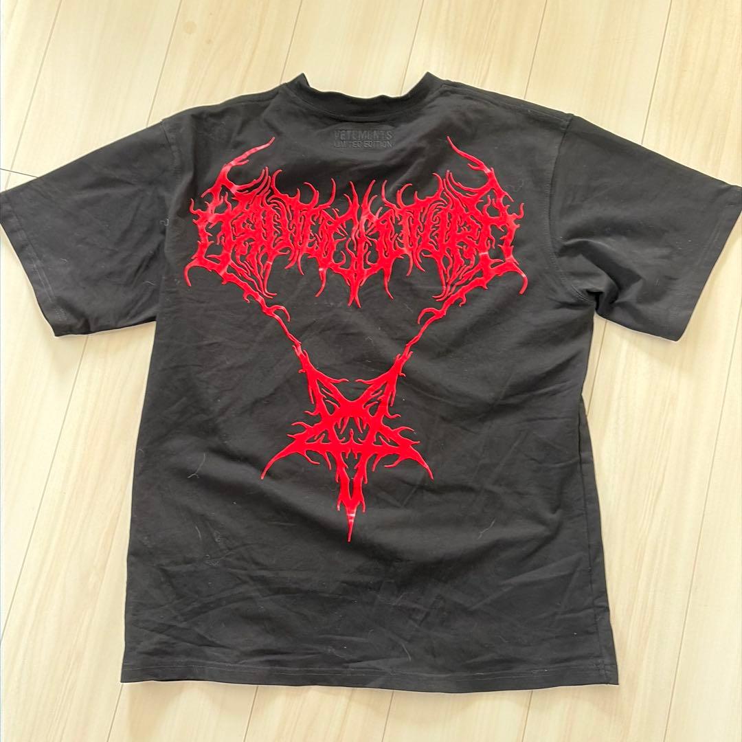 VETEMENTS death l tシャツ　ヴェトモン
