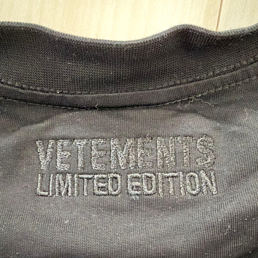 VETEMENTS death l tシャツ　ヴェトモン