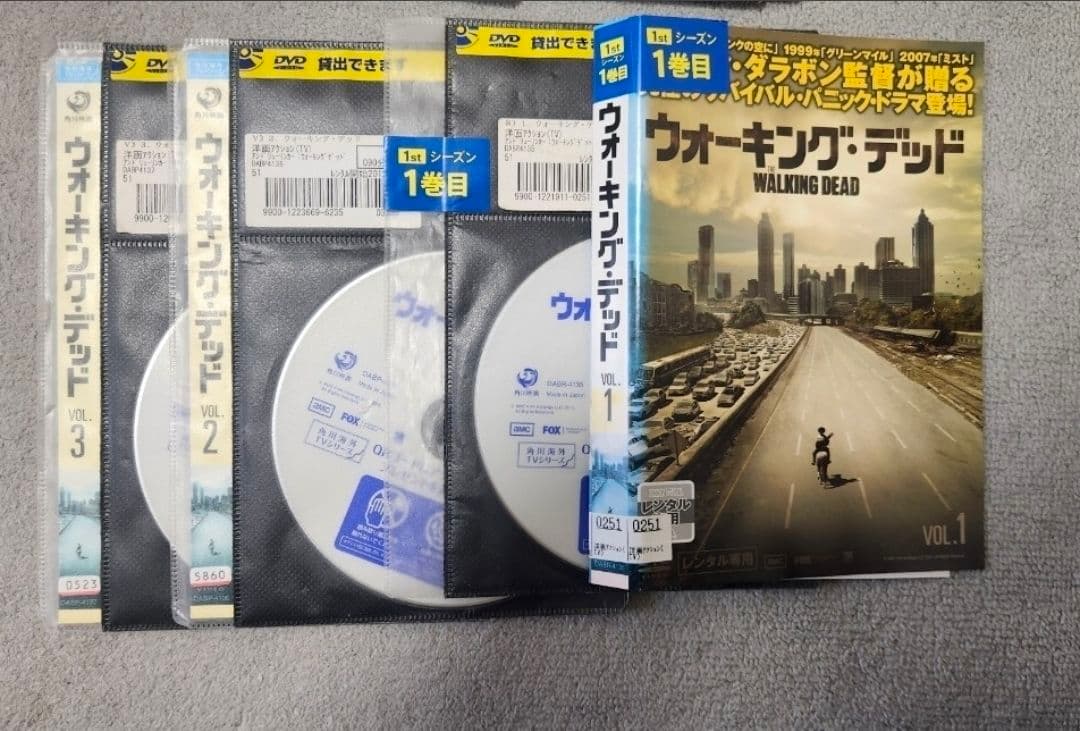 ウォーキング・デッド シーズン1-6 全巻セット レンタル落ち DVD