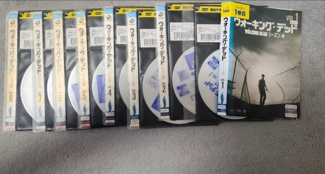 ウォーキング・デッド シーズン1-6 全巻セット レンタル落ち DVD