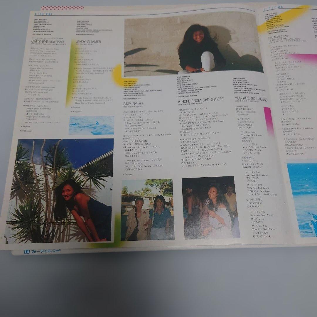 杏里 TIMELY!! LPレコード 帯付 国内盤 シティポップ 28K-63