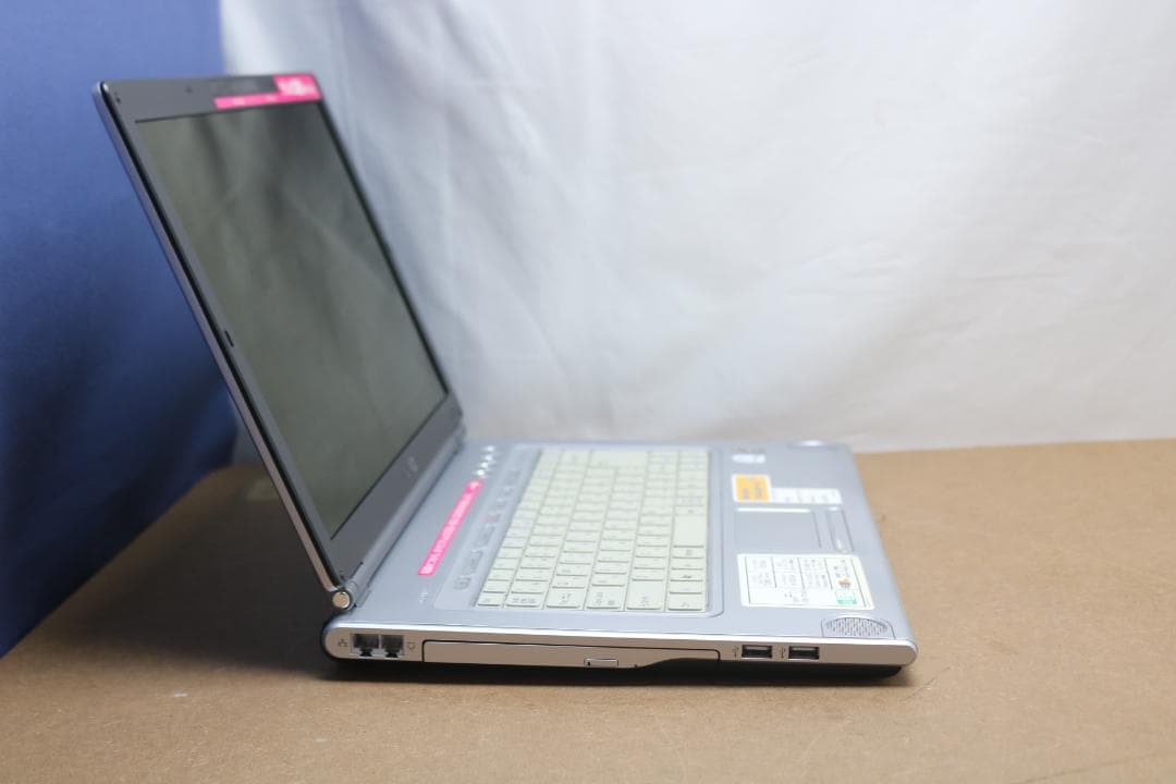 15.4インチのVAIOノートPC VGN-FT50B winXP wifi確認
