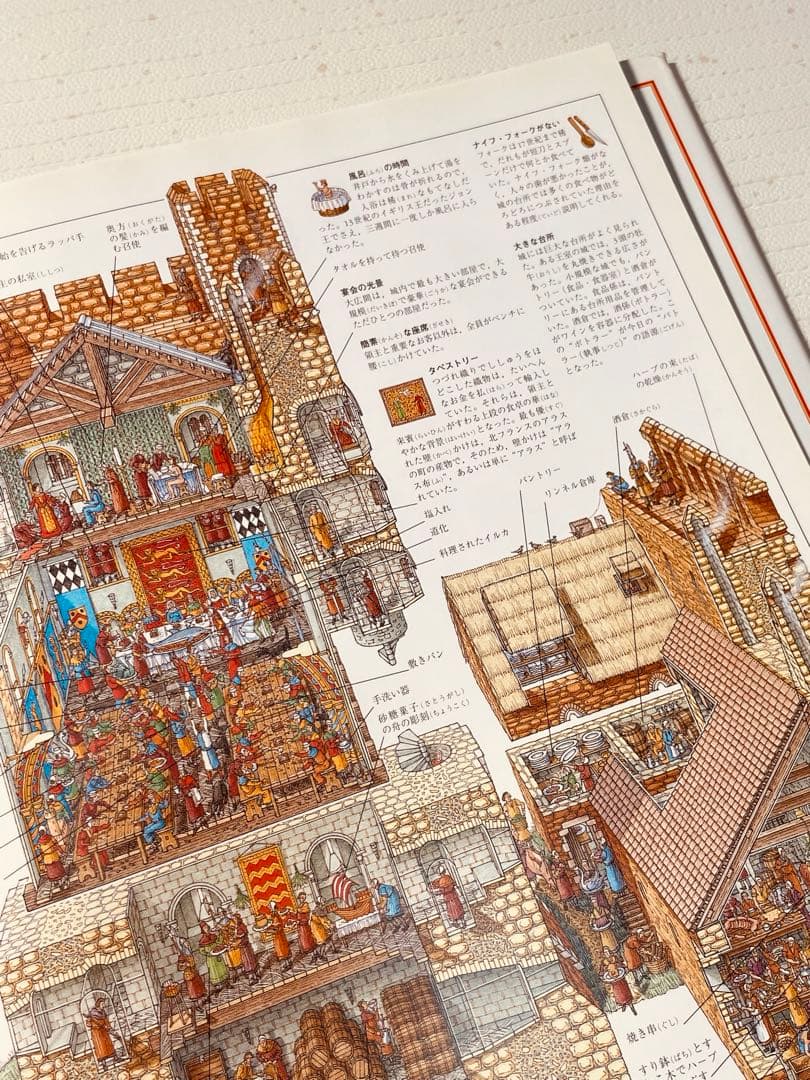 輪切り図鑑　ヨーロッパの城　大帆船【2冊セット】