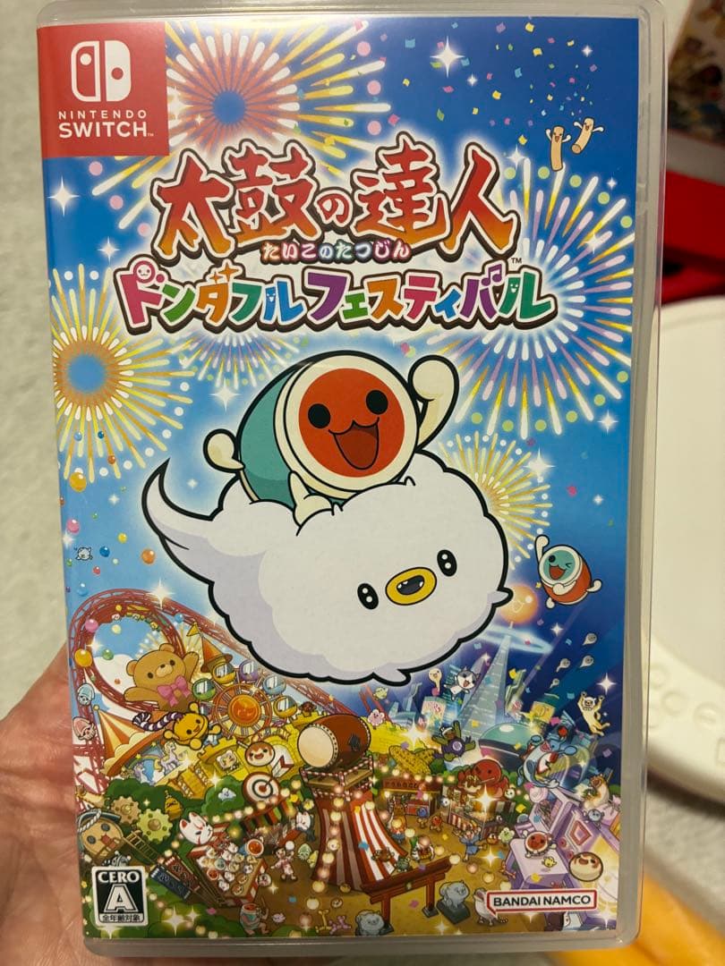 太鼓の達人ドンダブルフェスティバル　ソフトと太鼓のセット