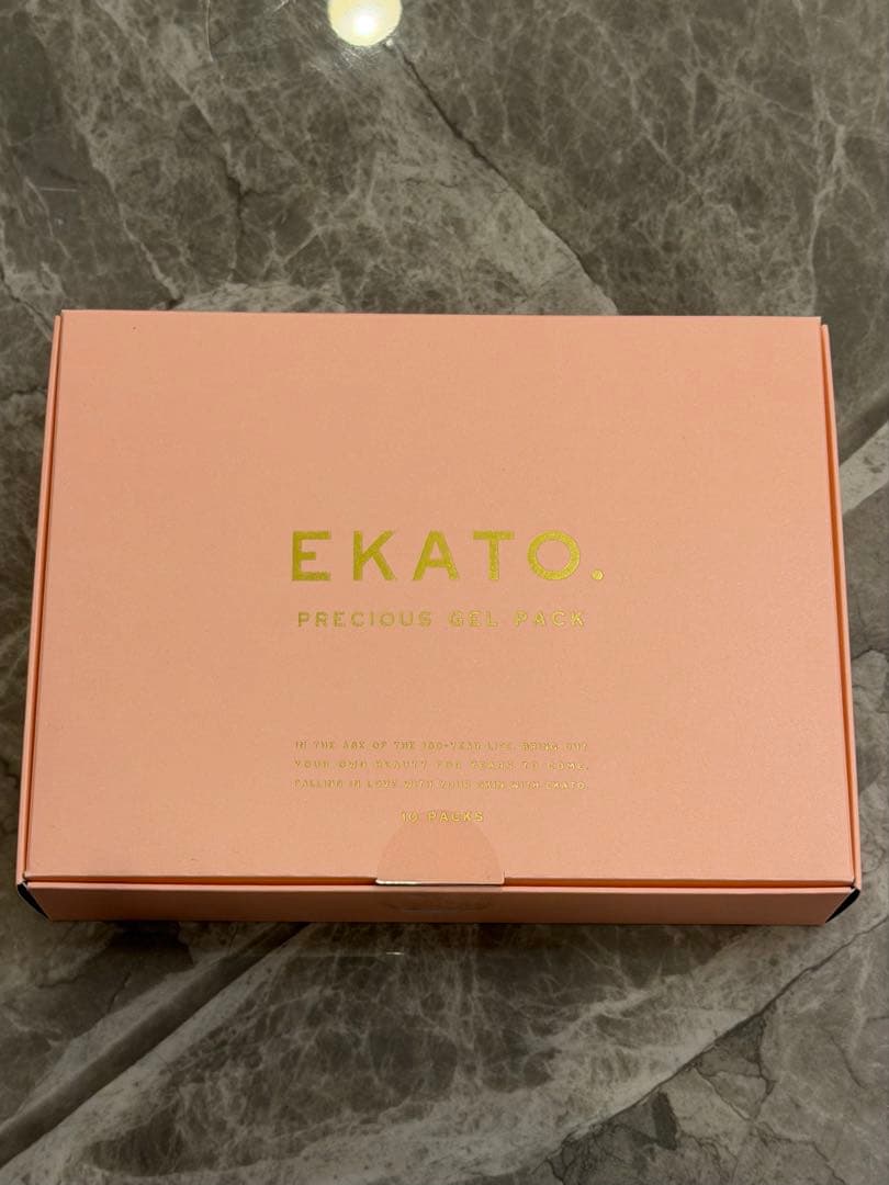 【新品】EKATO. プレシャスジェルパック 10回分 スターターセット