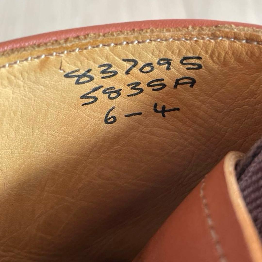 Tricker's トリッカーズ レザーウイングチップブーツ　レースアップ