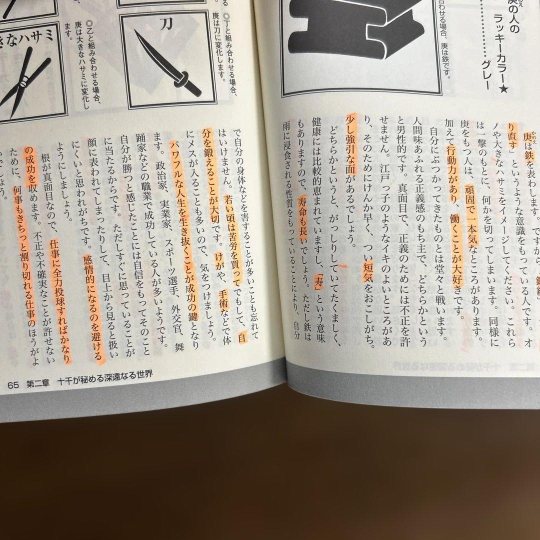 【帯付・初版・希少】秘伝　四柱推命入門　十干占術 竹内一景著