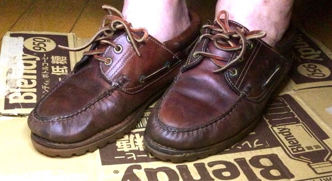 Timberland 90s 3eye モカシン バーガンディ US8.5w