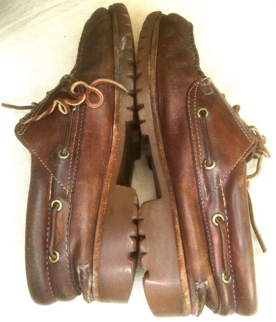 Timberland 90s 3eye モカシン バーガンディ US8.5w