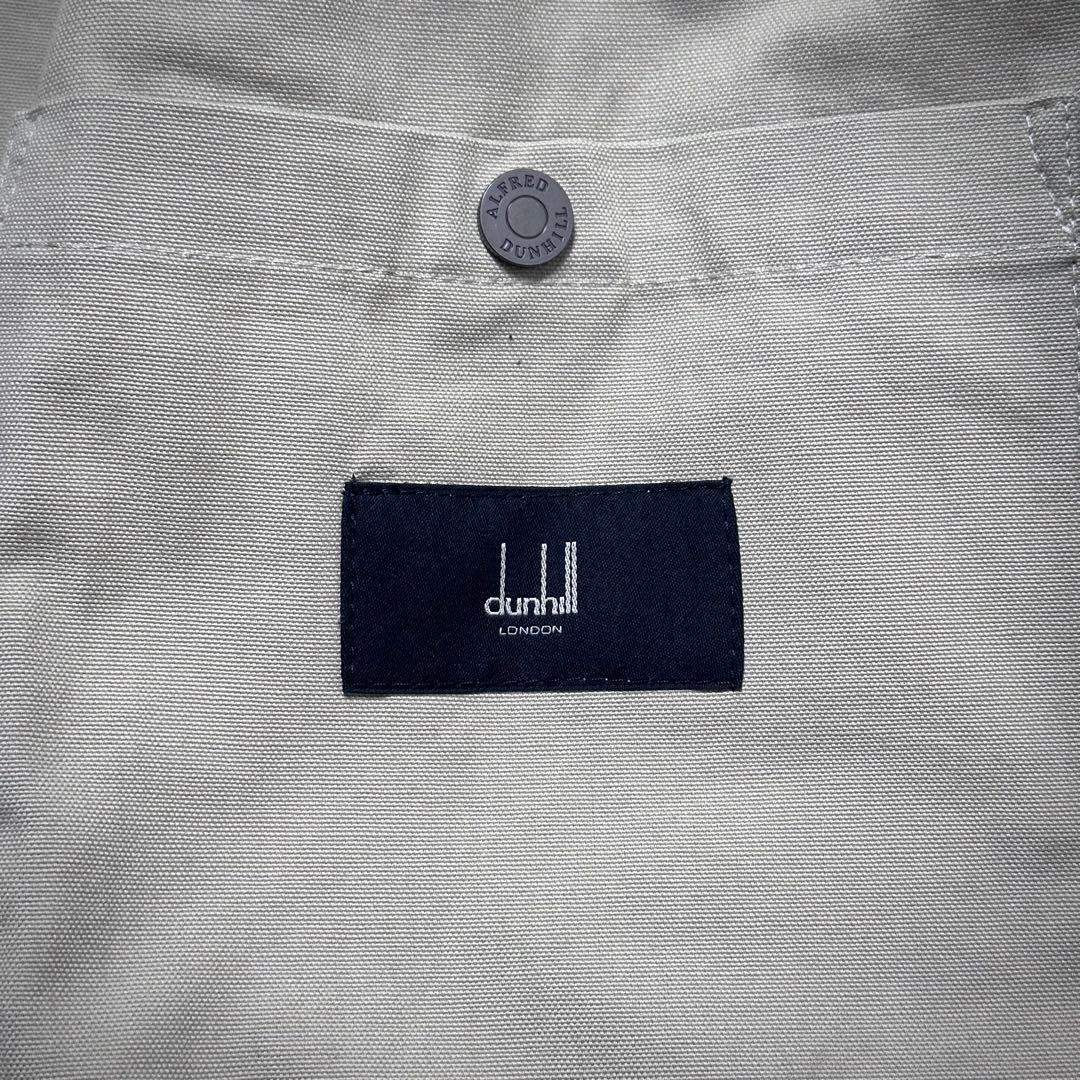 dunhill ライトジャケット コットン ダンヒル 春夏 ririジップ 本革