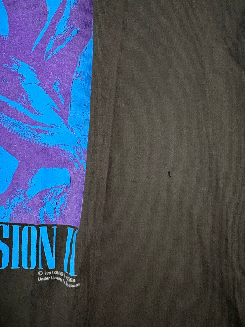 激レアL！guns n' roses ×BROCKUM ヴィンテージTシャツ難有