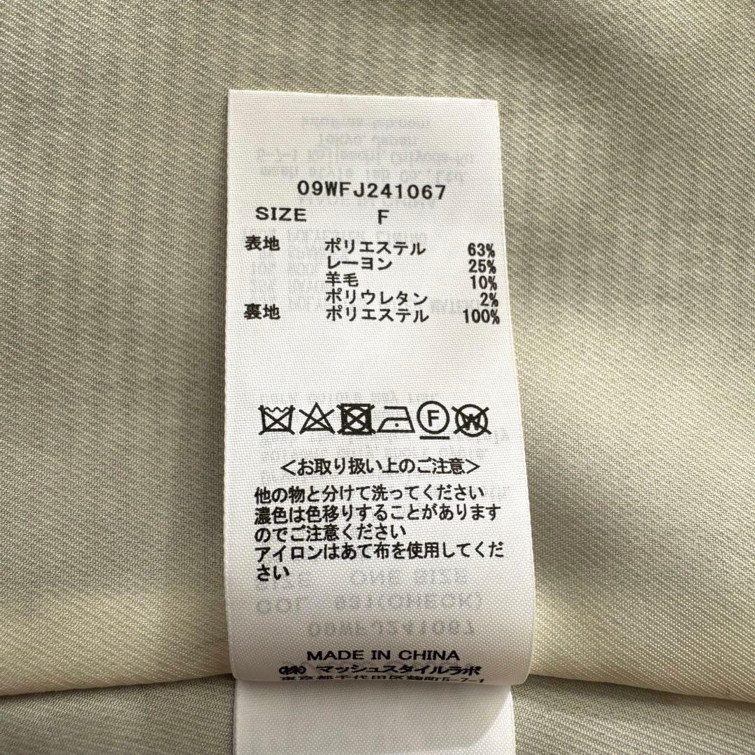 【大人気】ミラオーウェン金釦ダブルブレストコンパクトジャケットMila Owen