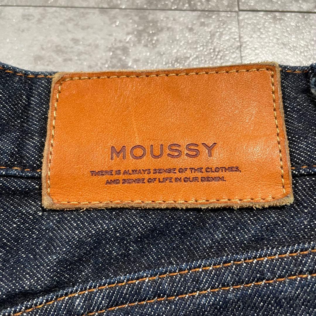 moussy MVS フレアデニム 24 人気モデル マウジー 濃紺