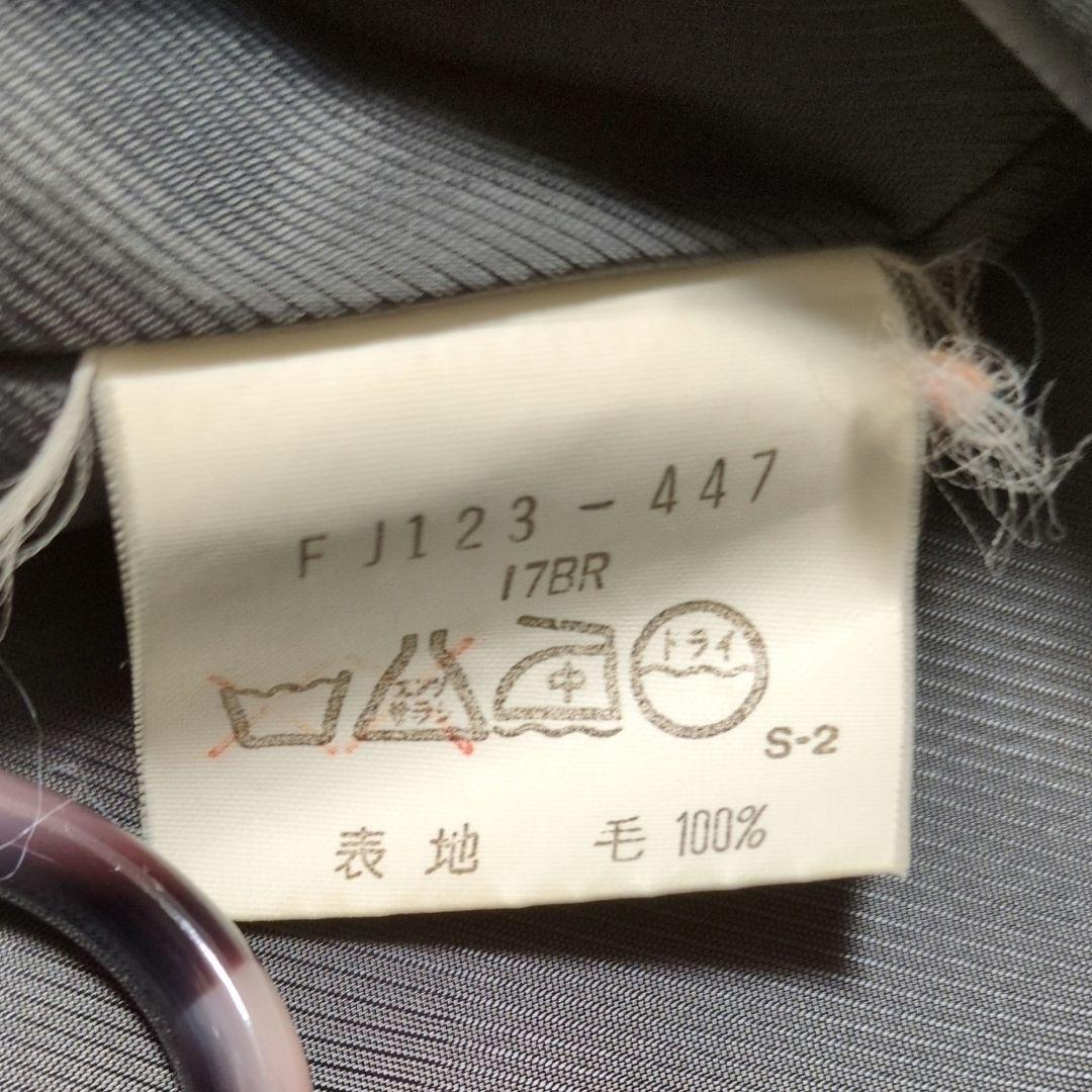 希少　BURBERRY’S　グレンチェック　ダブルジャケット　カシミヤ