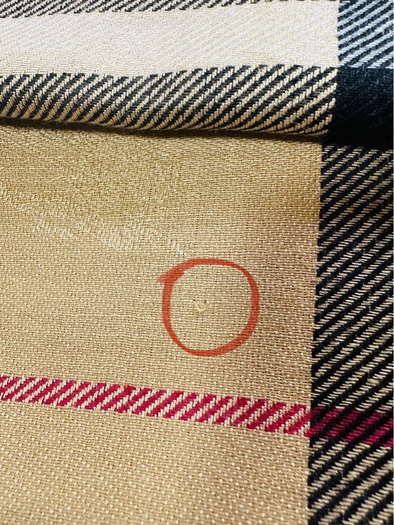 BURBERRY ベージュ チェック柄 ストール180cm×80cm
