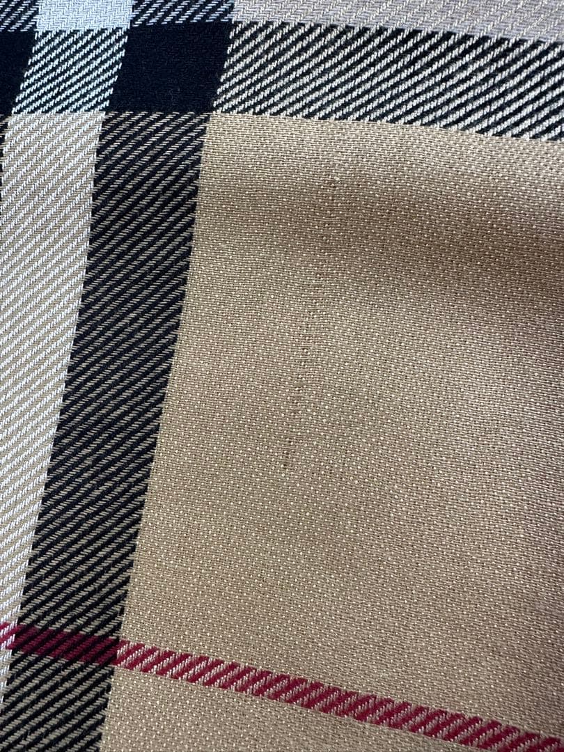 BURBERRY ベージュ チェック柄 ストール180cm×80cm