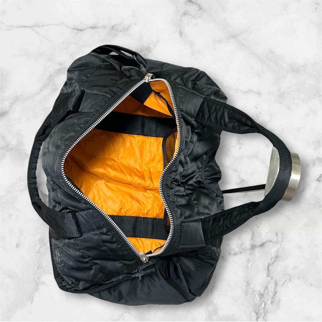 【廃盤品】PORTER タンカー ボストンバッグ 大容量 2way ブラック