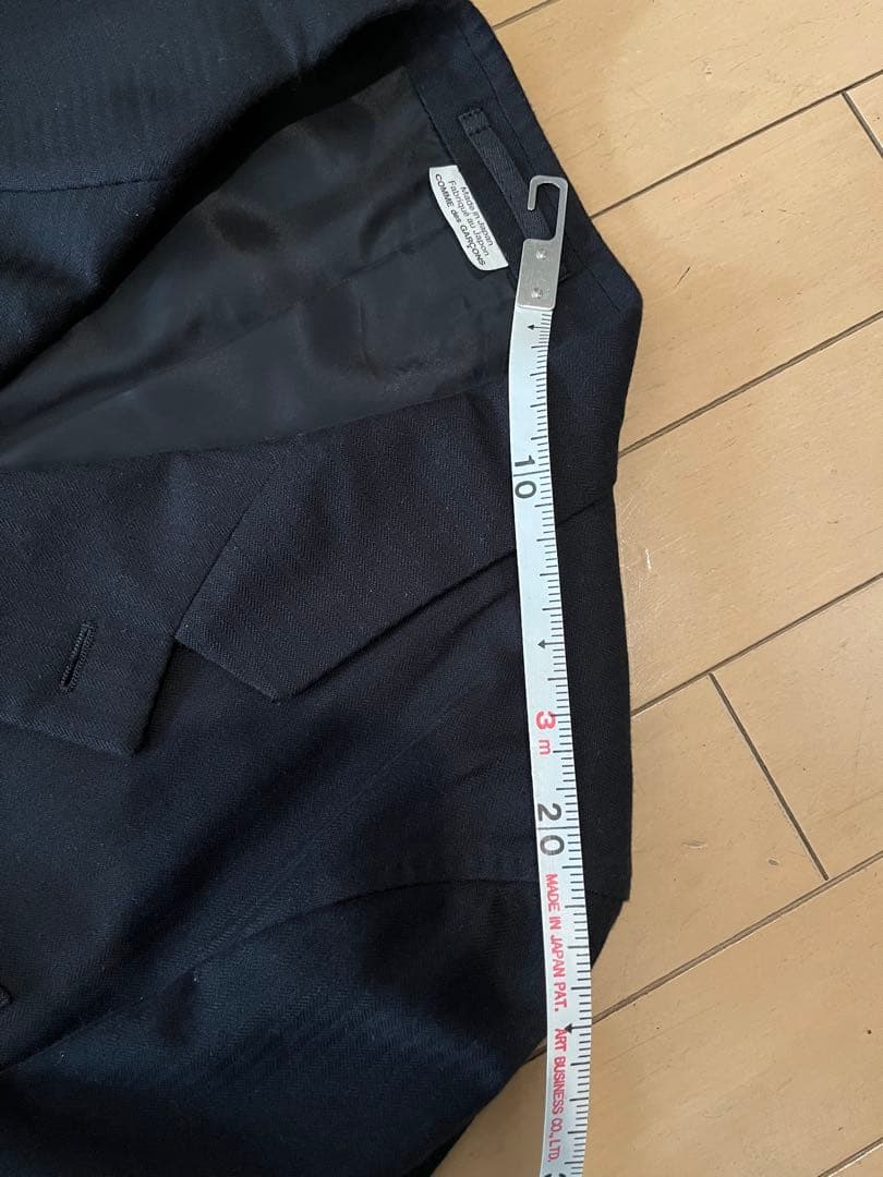 COMME des GARÇONS ストライプ テーラードジャケット