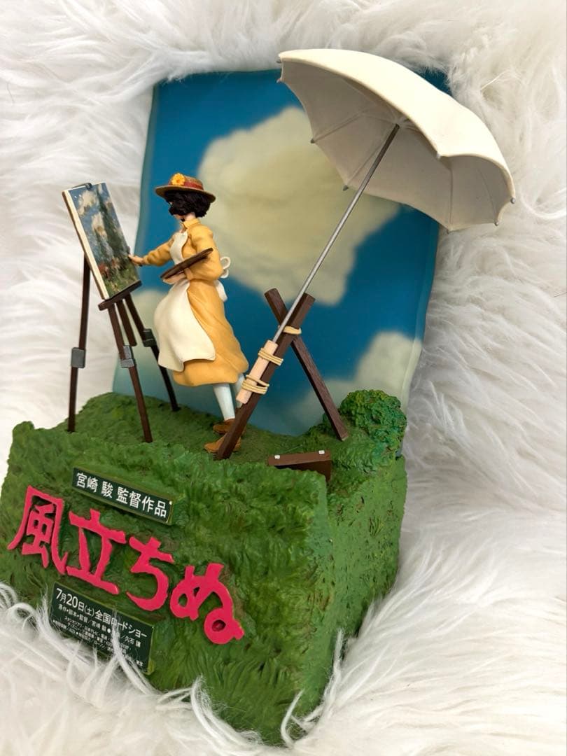 再出品＊ 風立ちぬ フィギュア 劇場用卓上ディスプレイ 宮崎駿 スタジオジブリ