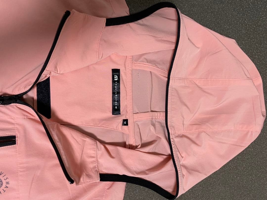 TRAVISMATHEW ピンク フルジップジャケット M