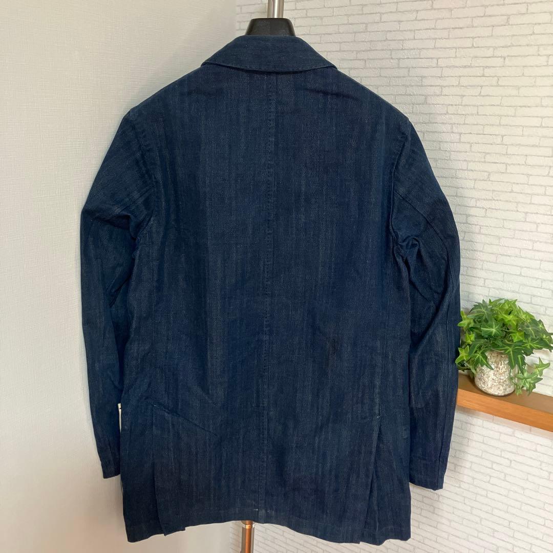 BLUE BLUE ブルーブルー　カバーオール　デニムジャケット　藍染め