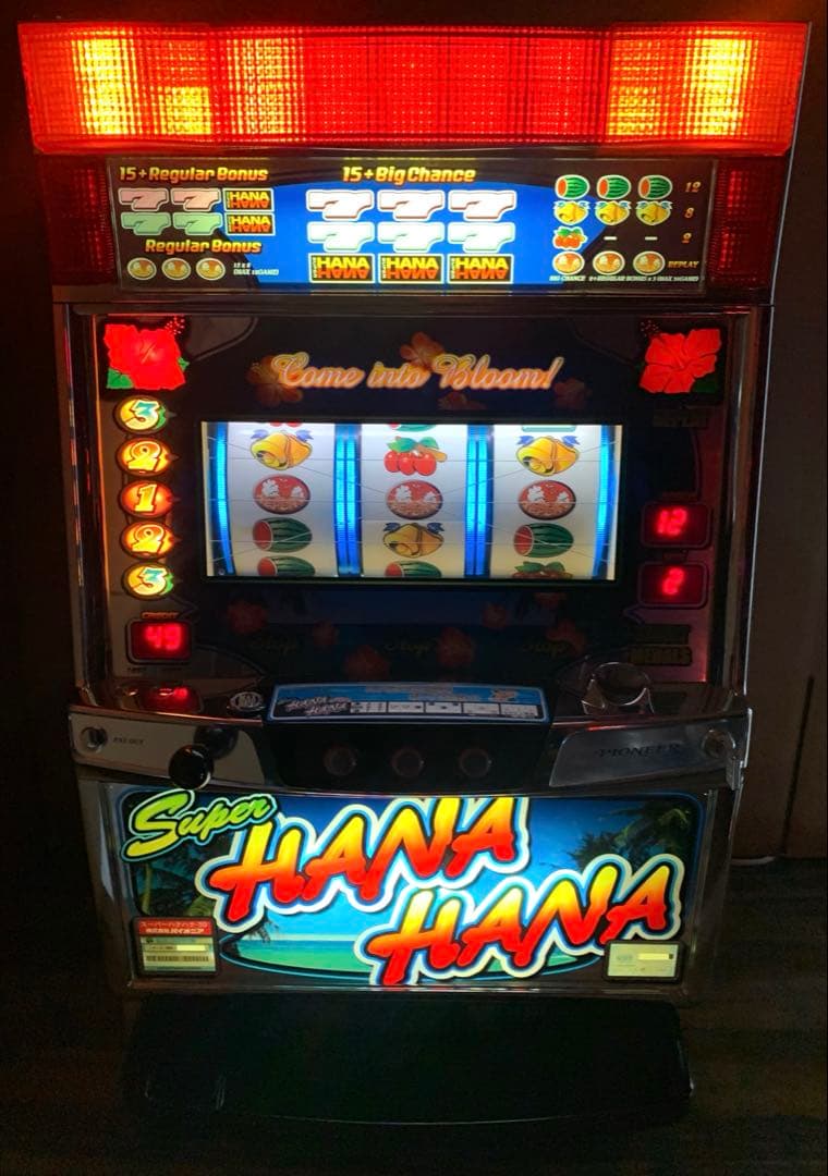 4号機　スーパーハナハナ30 ブルーパネル　不要機　パイオニア　名機　初代