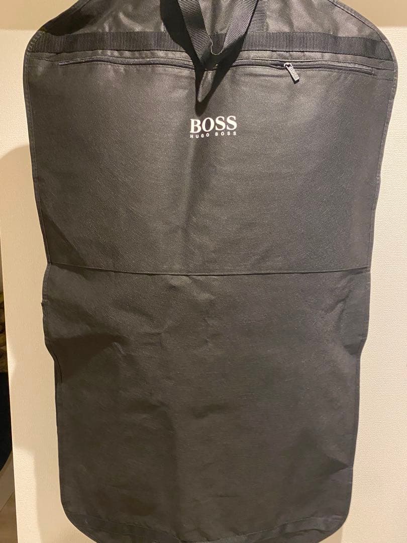 Hugo BOSS 最高級ロロ・ピアーナ Super150's ブラックスーツ
