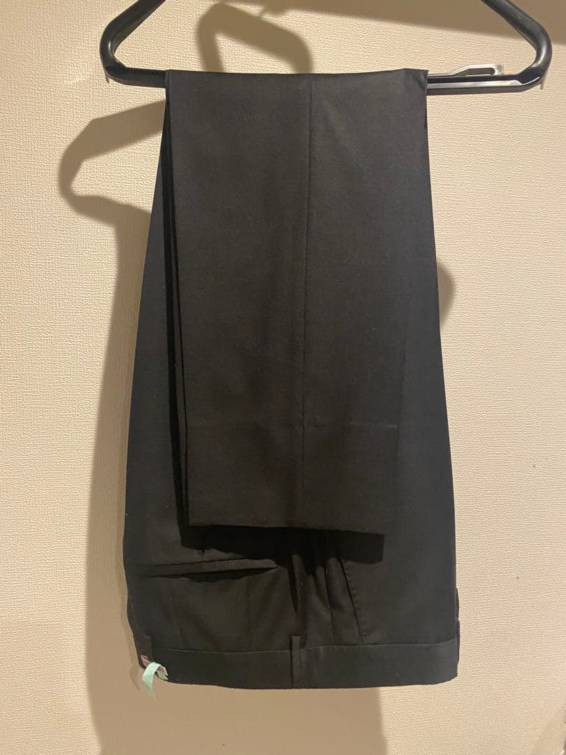 Hugo BOSS 最高級ロロ・ピアーナ Super150's ブラックスーツ