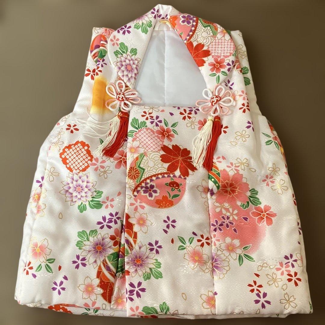 七五三 着物セット 3歳用 花柄