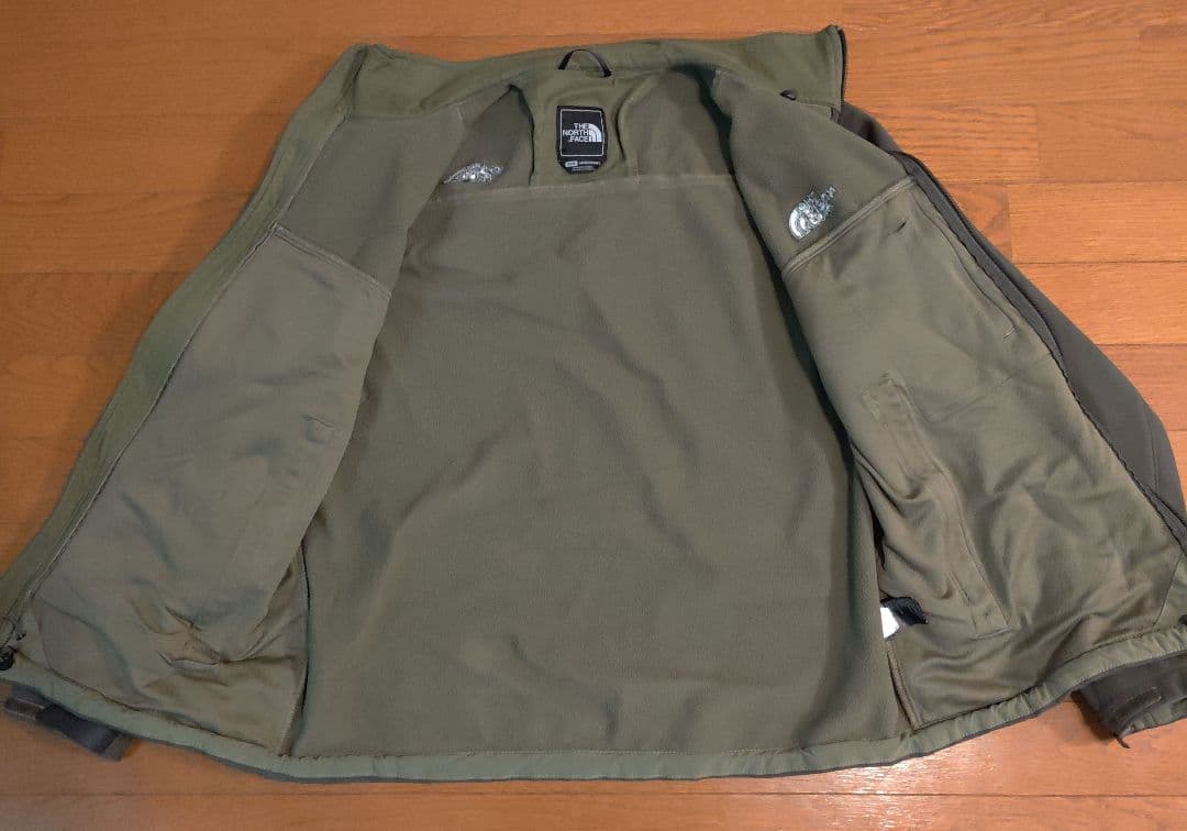 THE NORTH FACE ノースフェイス ソフトシェル ジャケット カーキ