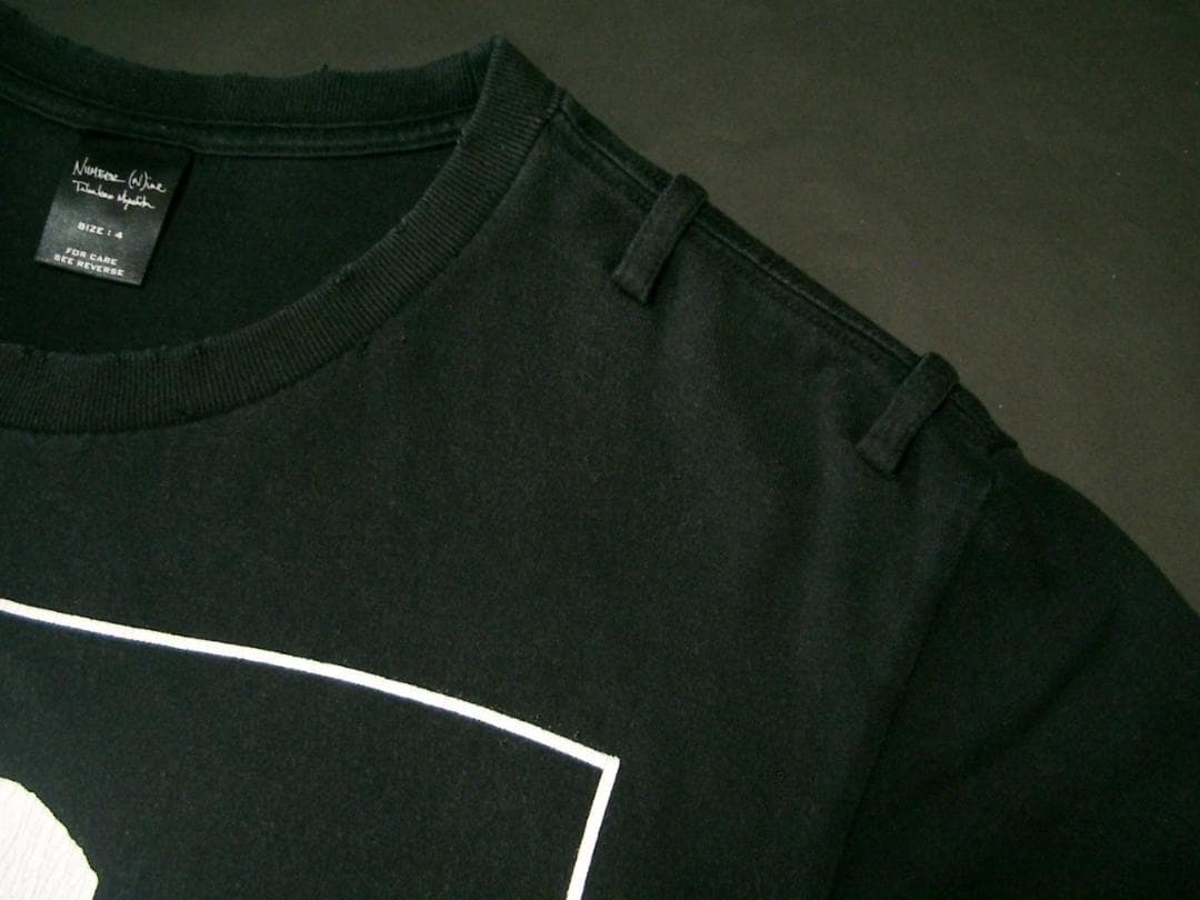 サイズ4 ナンバーナイン ガンズ期 スカルTシャツ