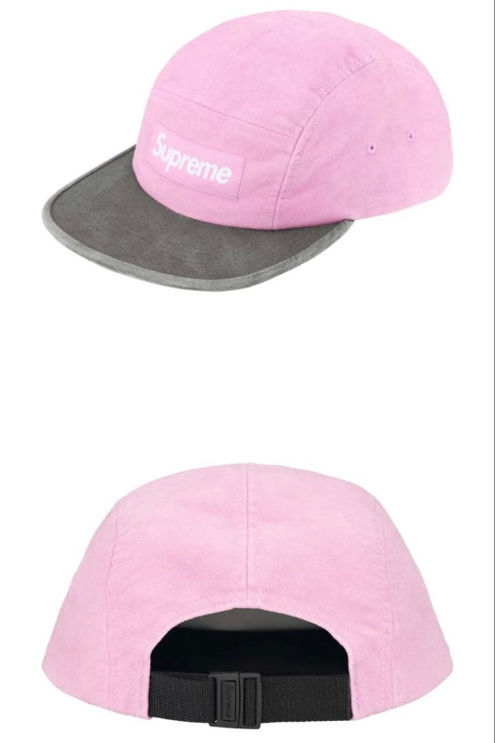 【新品未使用】Supreme 2-Tone Moleskin Camp Cap