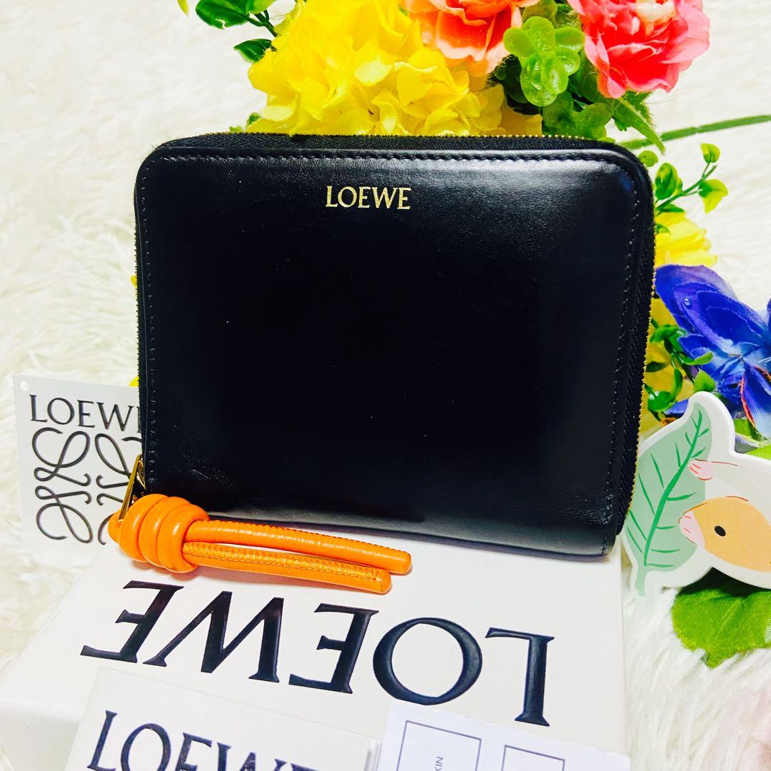 付属品完備✨LOEWE✨ロエベ ✨財布✨レザー✨ウォレット✨カーフレザー✨本革✨