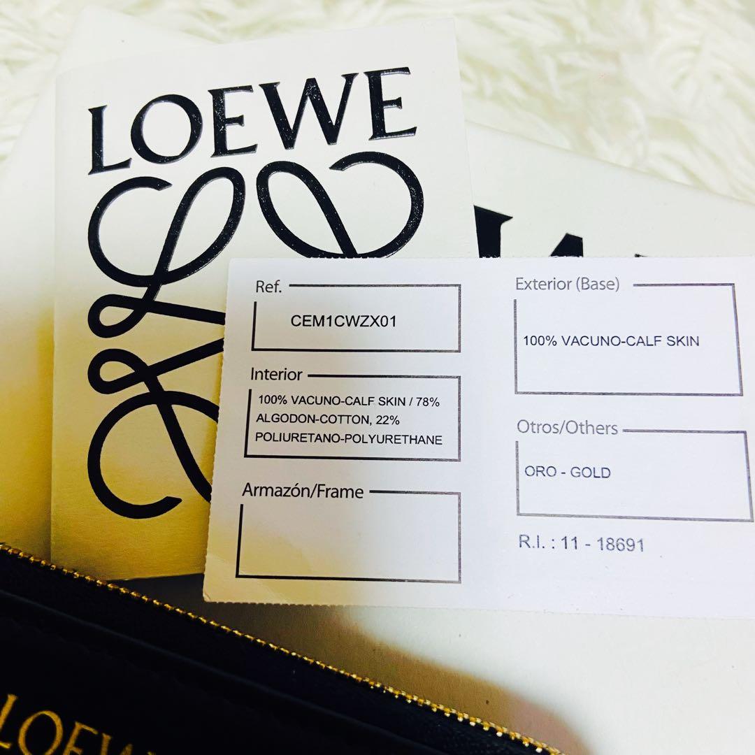 付属品完備✨LOEWE✨ロエベ ✨財布✨レザー✨ウォレット✨カーフレザー✨本革✨