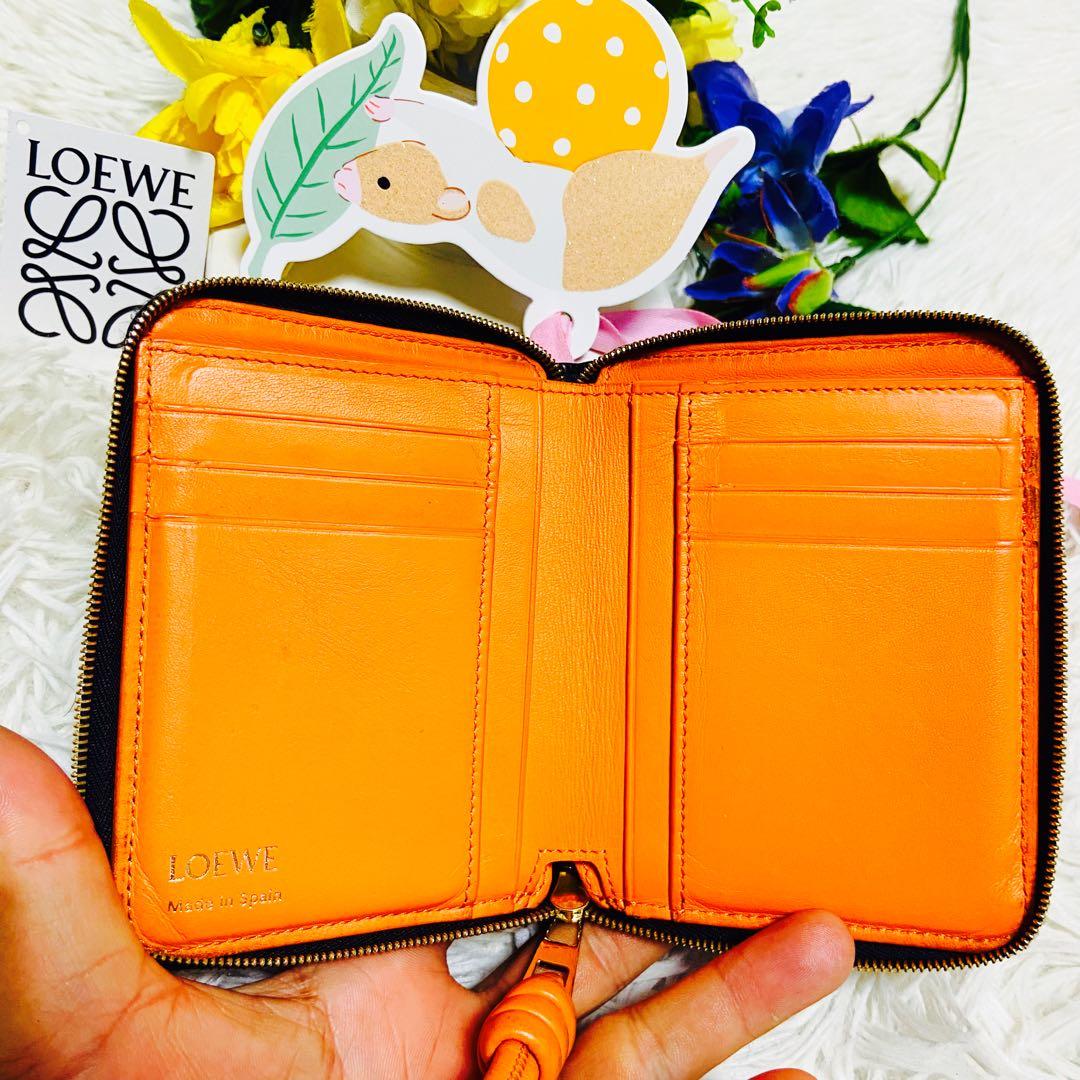 付属品完備✨LOEWE✨ロエベ ✨財布✨レザー✨ウォレット✨カーフレザー✨本革✨