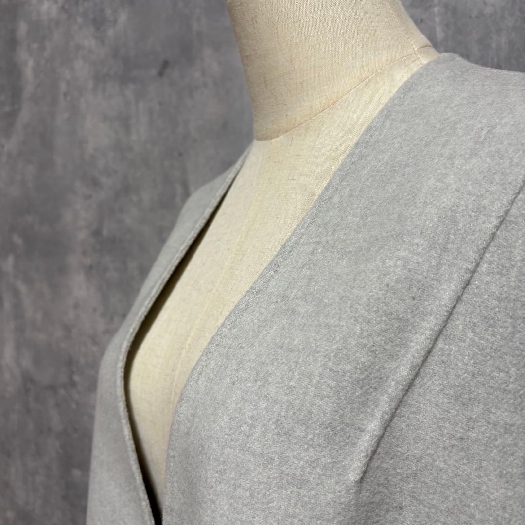 美品　BEIGE,（ベイジ,） GRASSE / リバーウールクロップドコート