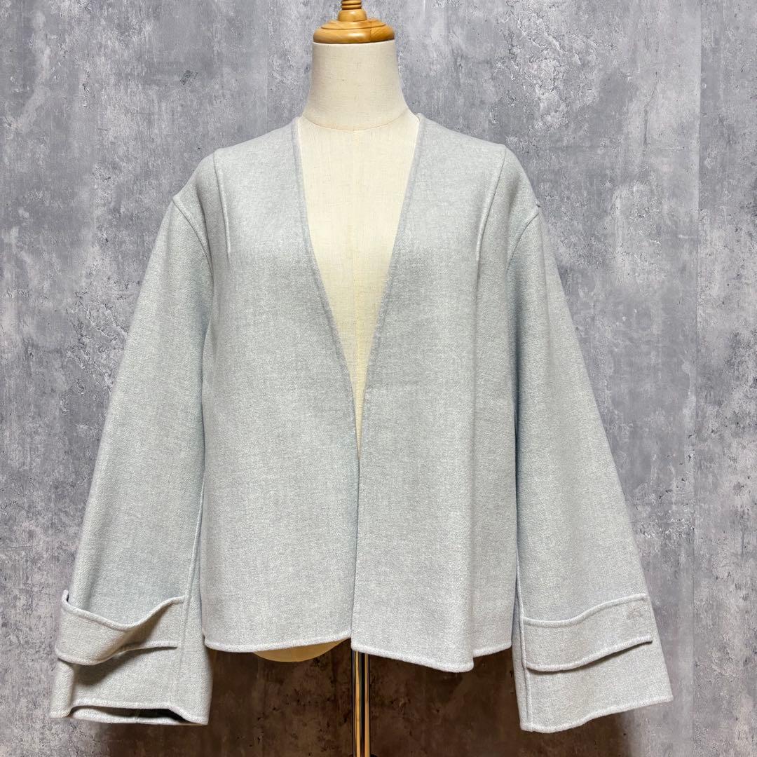 美品　BEIGE,（ベイジ,） GRASSE / リバーウールクロップドコート