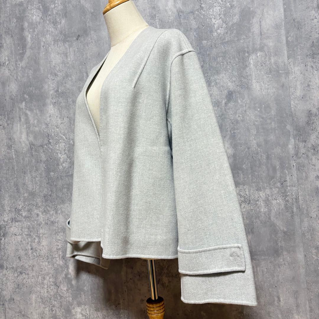 美品　BEIGE,（ベイジ,） GRASSE / リバーウールクロップドコート