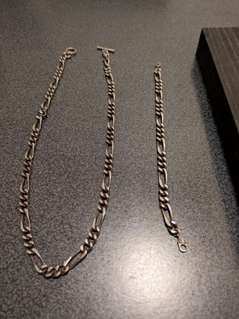アクセサリー PRY 3way Antique Silver Chain Necklace