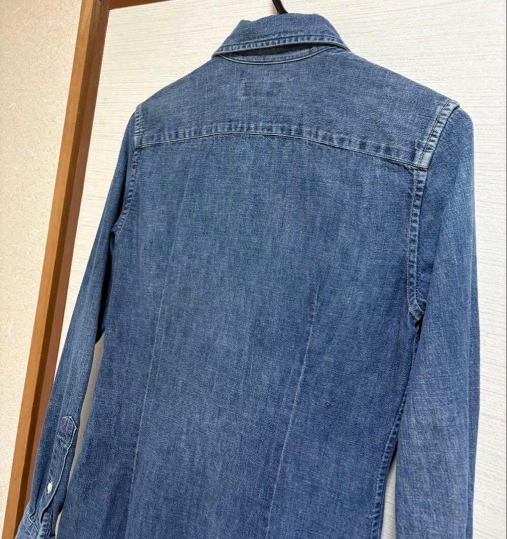 ラルフローレン　デニム　シャツ　ワンピース