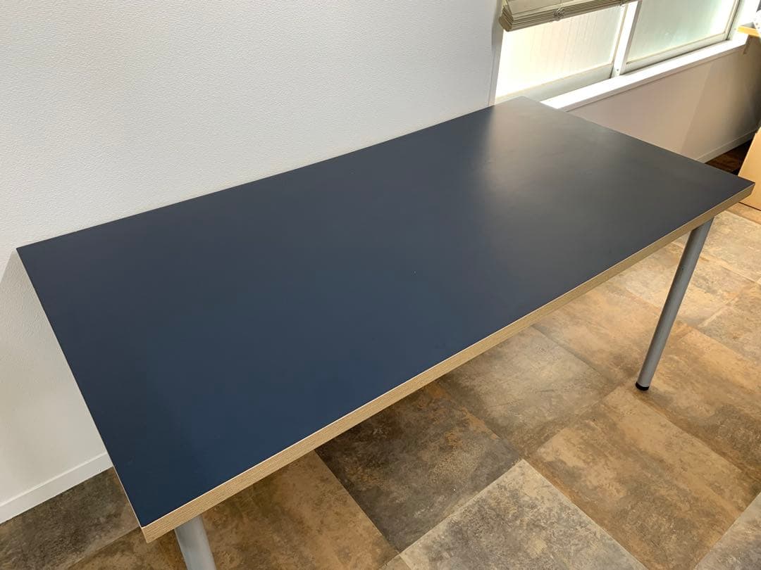 LINNMON ADILS デスク, ダークグレー,150x75 cm IKEA