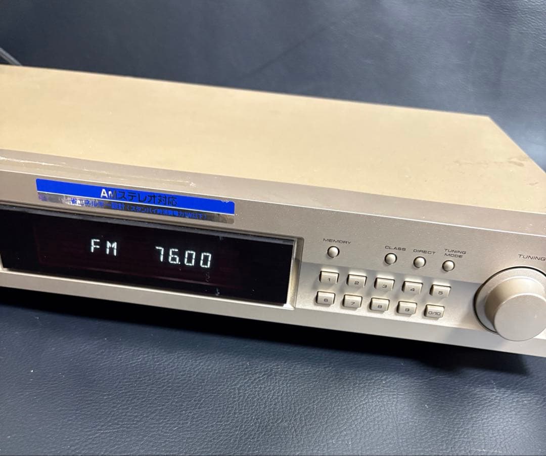 【通電確認済】パイオニア FM/AMチューナー F-D3