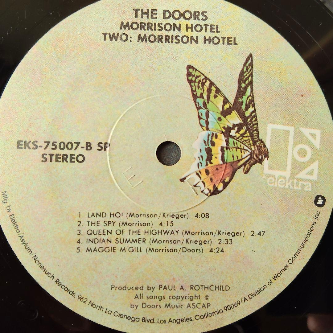 DOORS　ドアーズ　MORRISON HOTEL　モリソン・ホテル　レコード