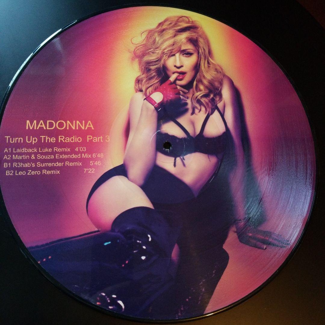 MADONNA Turn Up The Radio 12インチピクチャーディスク