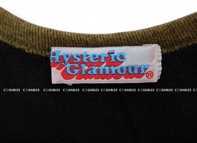 90s 初期　VINTAGE ヒステリックグラマー　バンビ　リンガー Tシャツ