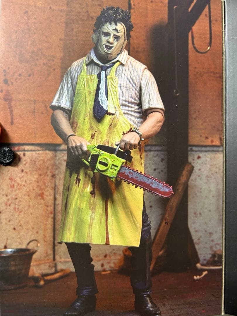 ネカ　 悪魔のいけにえ　50周年記念　レザーフェイス　NECA 新品　未開封