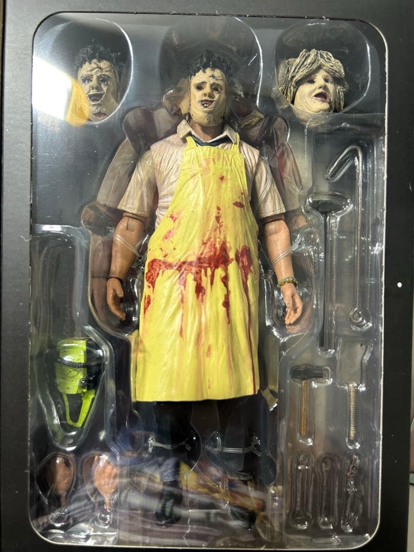 ネカ　 悪魔のいけにえ　50周年記念　レザーフェイス　NECA 新品　未開封