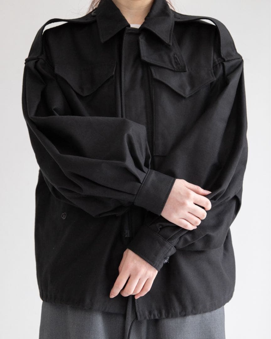 ジャケット・アウター HYKE M-51 TYPE BALLOON SLEEVE JACKET