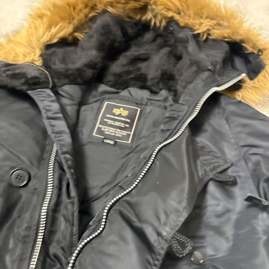 ジャケット・アウター ALPHA INDUSTRIES N-3B 20024-01 L