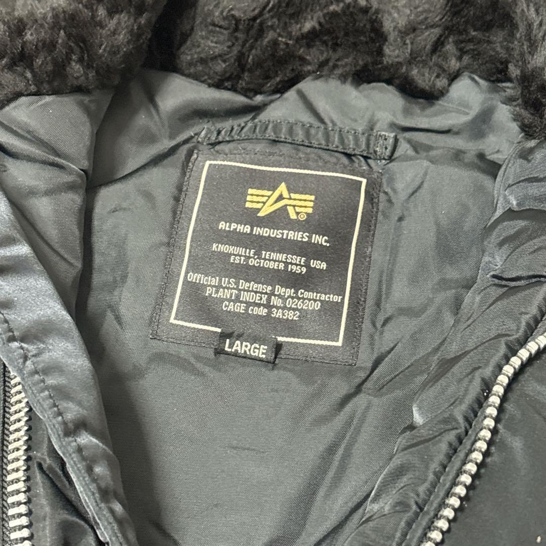 ジャケット・アウター ALPHA INDUSTRIES N-3B 20024-01 L